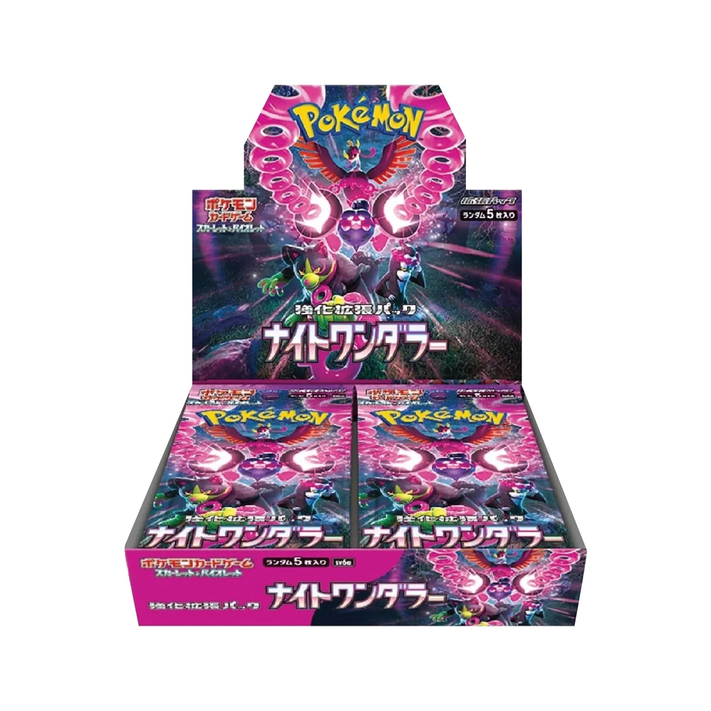 Night Wanderer Scarlet & Violet TCG Japanese Sealed Booster Box