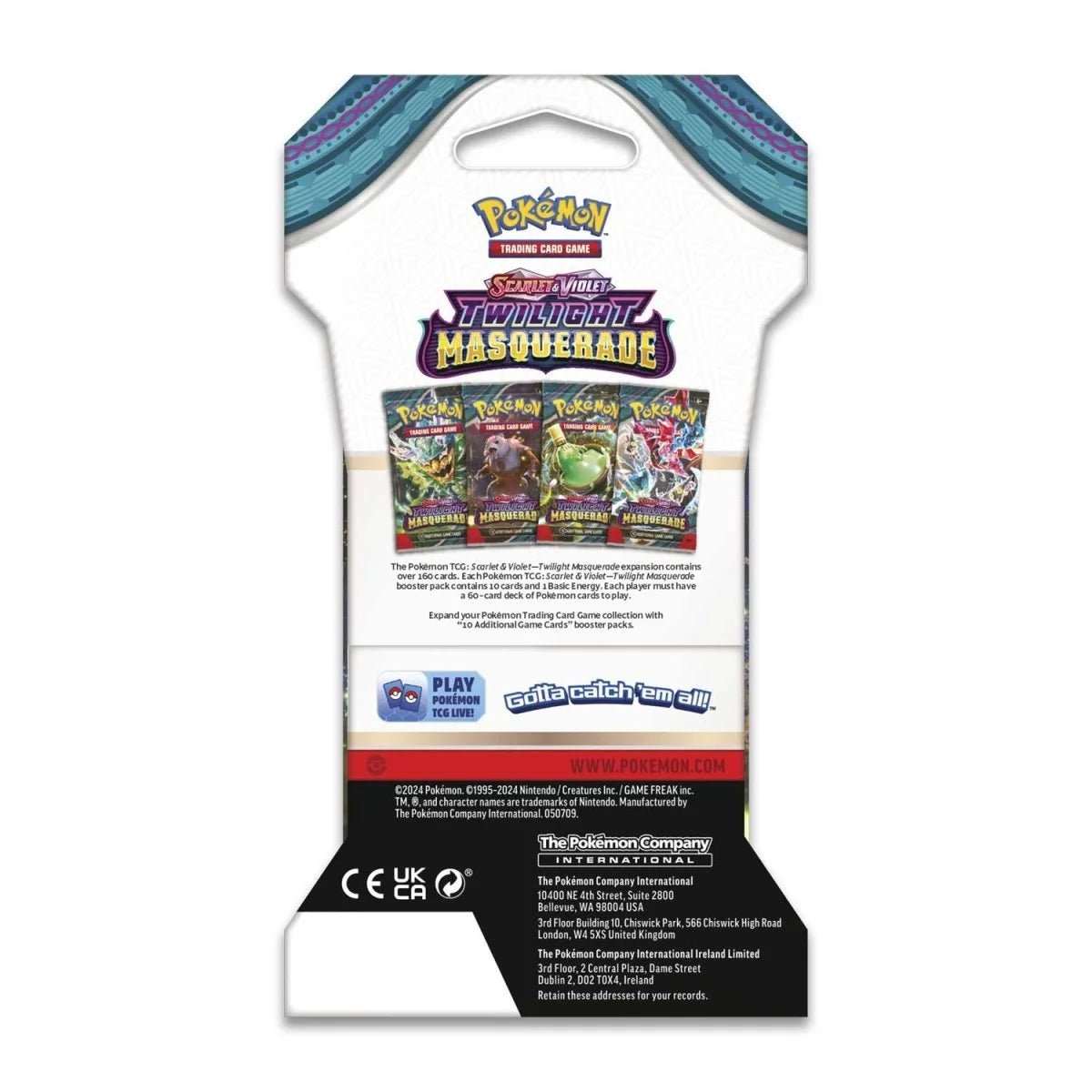 TCG: Scarlet and Violet - Twilight Masquerade Sleeved Booster Pack