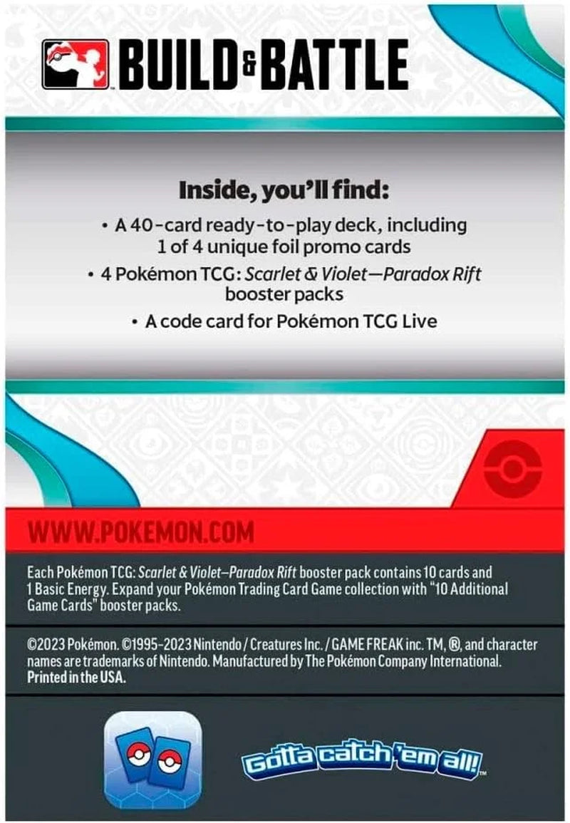 Scarlet Violet - Paradox Rift Build Battle Box - TCG